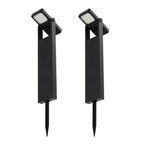 Brity - Baliza y Poste Solar - Plástico - Negro