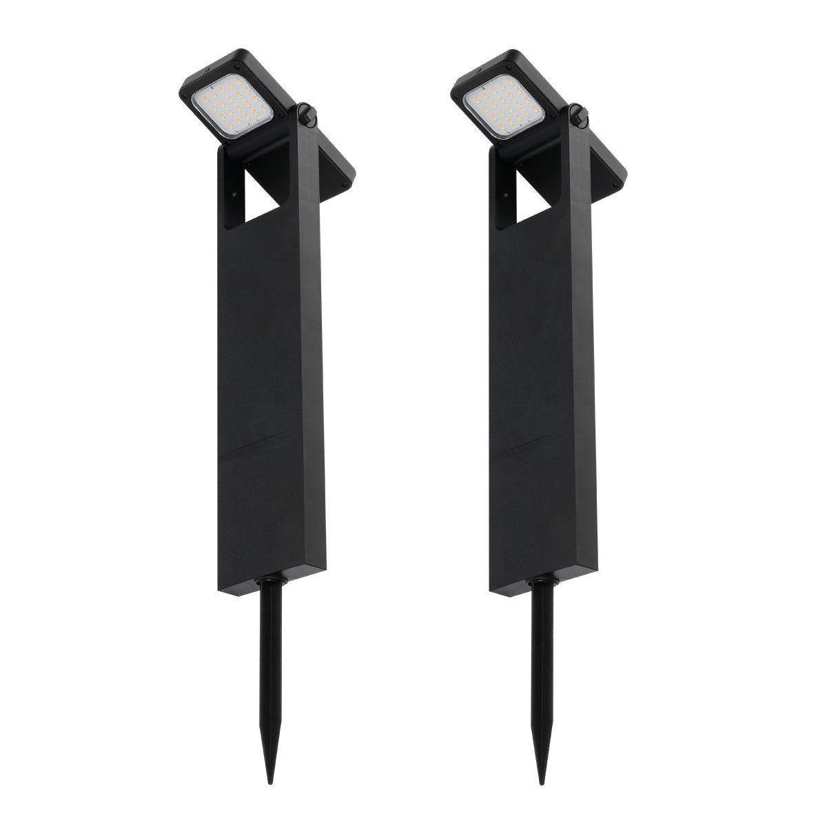 Brity - Baliza y Poste Solar - Plástico - Negro
