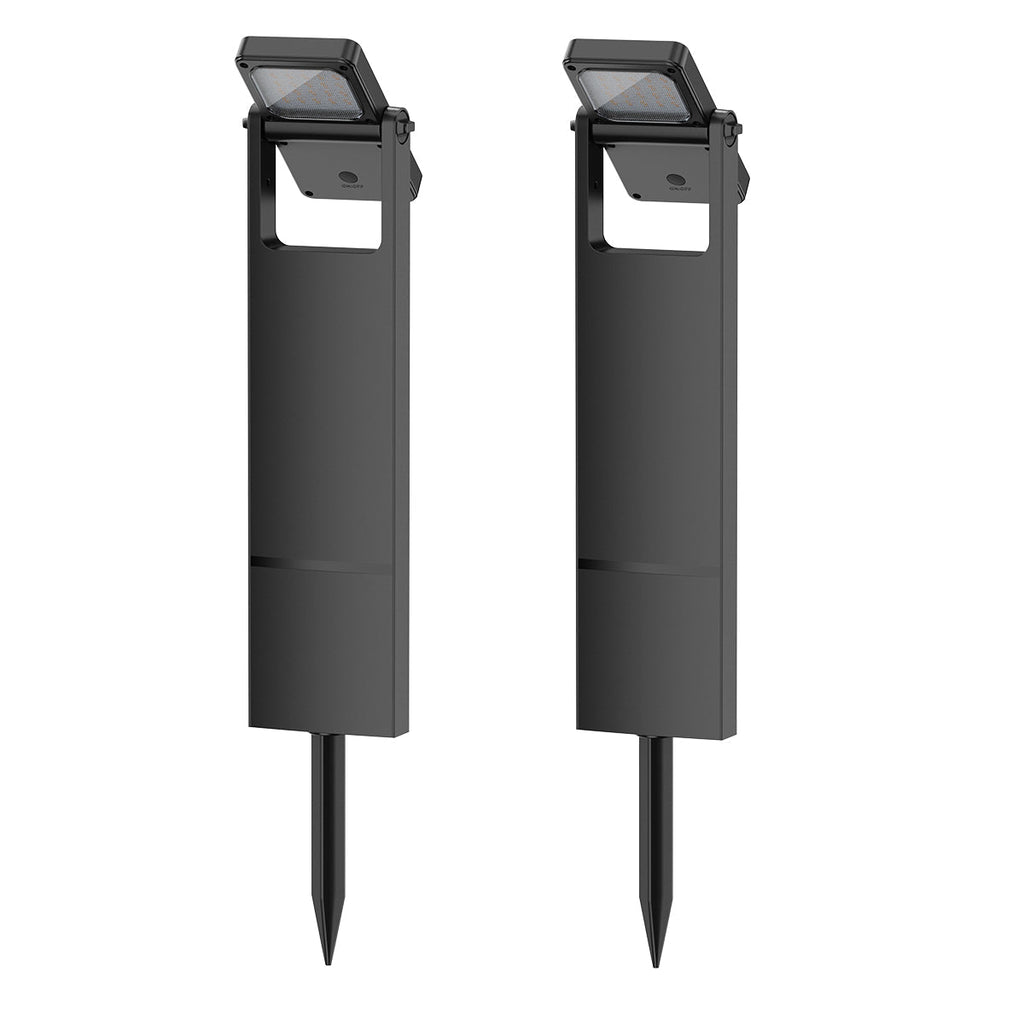 Brity - Baliza y Poste Solar - Plástico - Negro