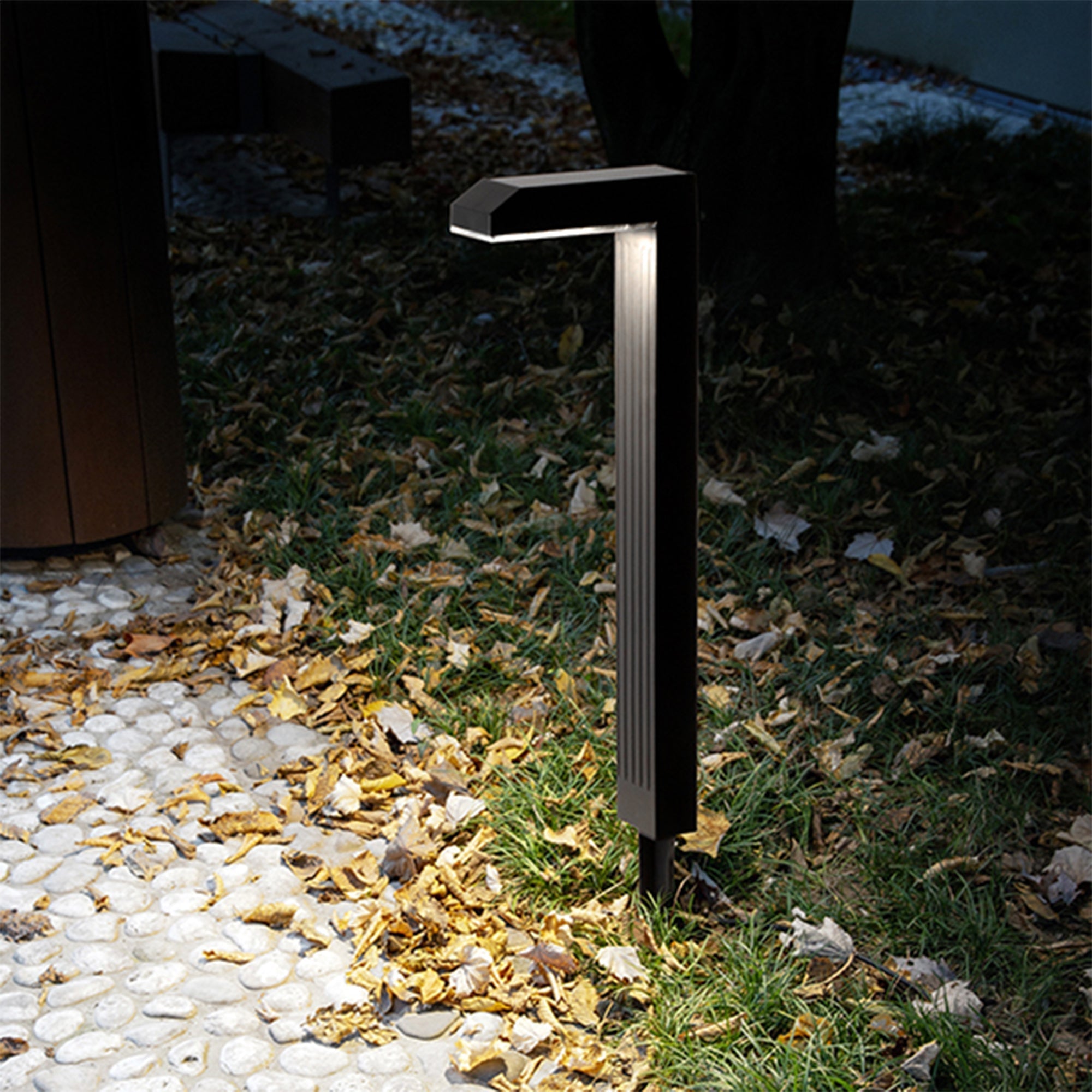 Torly - Baliza y Poste Solar - Plástico - Negro