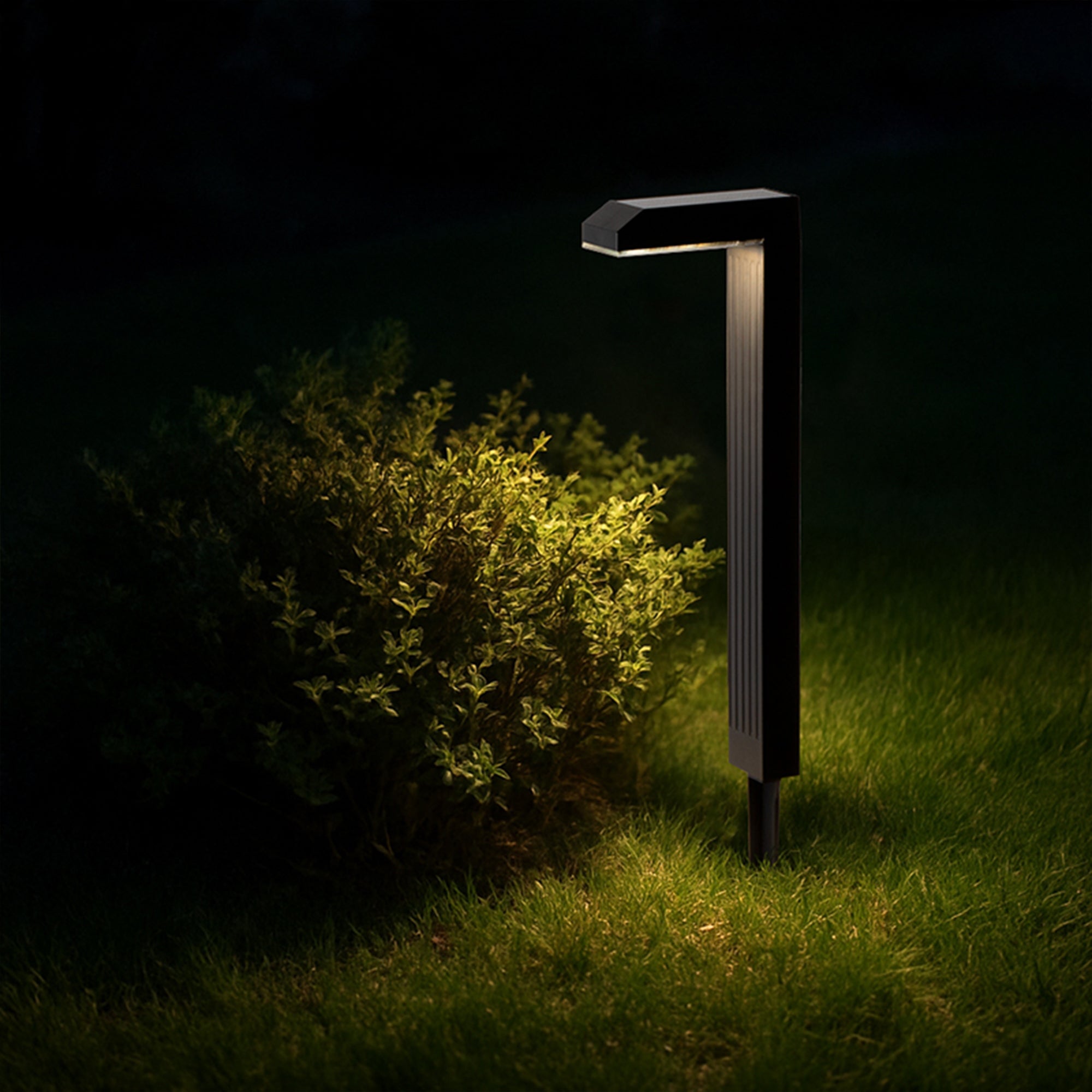 Torly - Baliza y Poste Solar - Plástico - Negro
