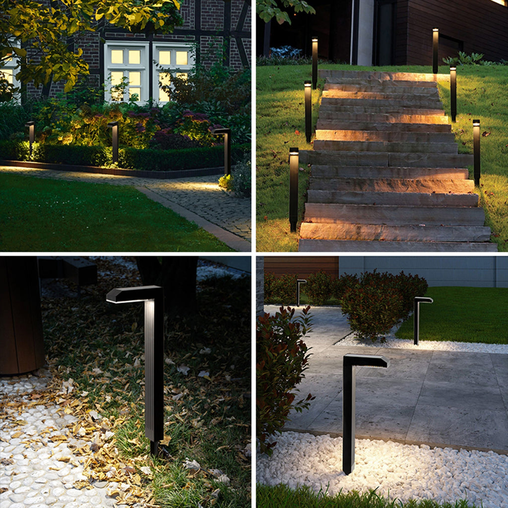 Torly - Baliza y Poste Solar - Plástico - Negro