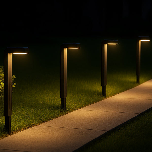 Torly - Solar Bollard & Post - Plastic - Black