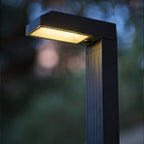 Torly - Baliza y Poste Solar - Plástico - Negro
