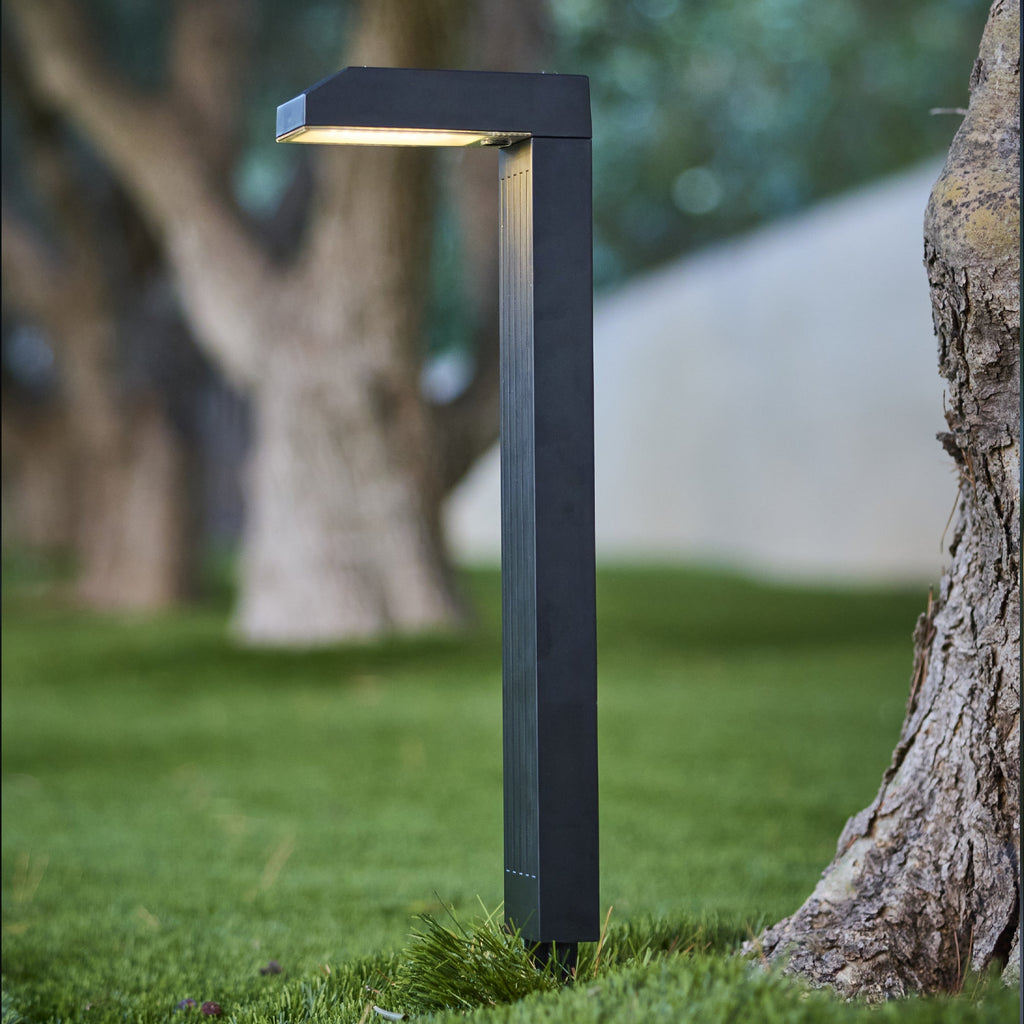 Torly - Baliza y Poste Solar - Plástico - Negro