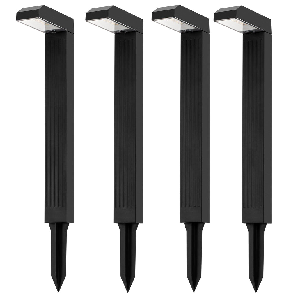 Torly - Baliza y Poste Solar - Plástico - Negro