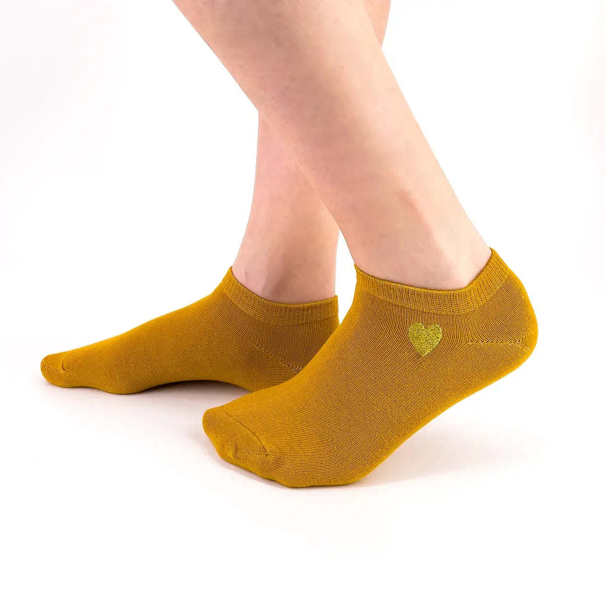 Lot de 5 chaussettes basses Cœur Doré Côté 