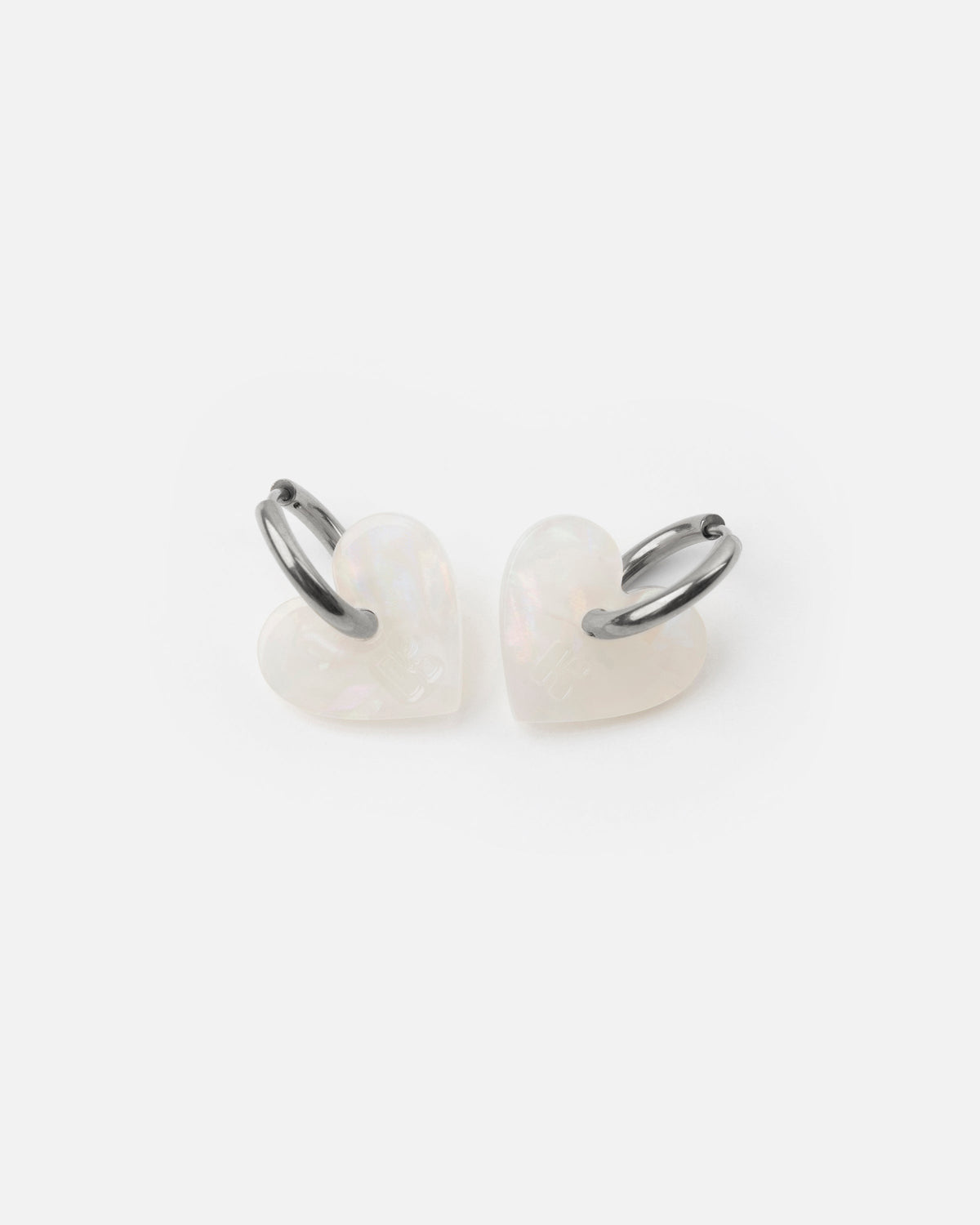 Boucles D'Oreilles Lova Lova - Irisé Blanc