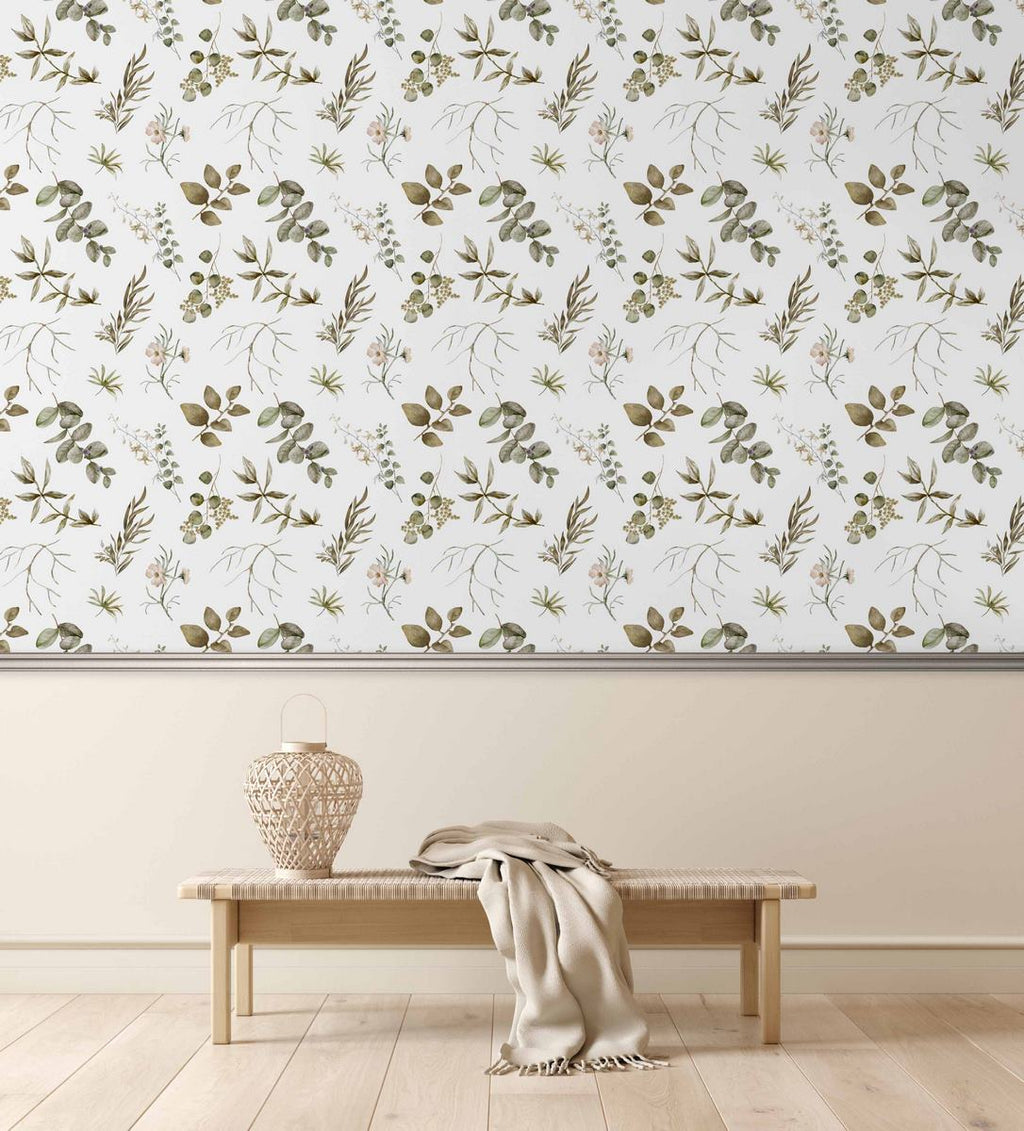 Luca Wallpaper Roll - Lime Blossom