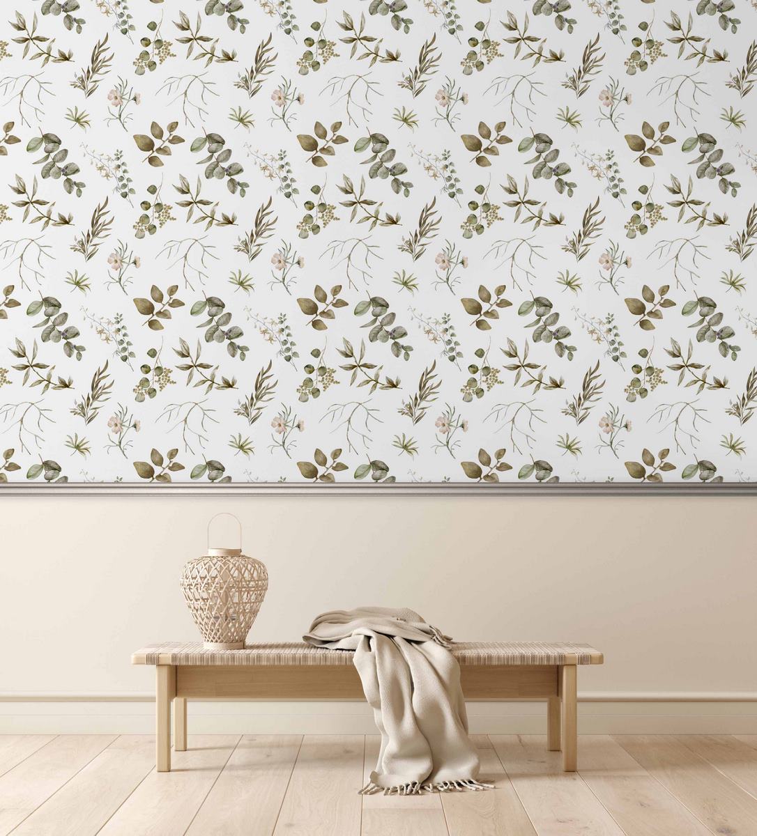 Luca Wallpaper Roll - Lime Blossom
