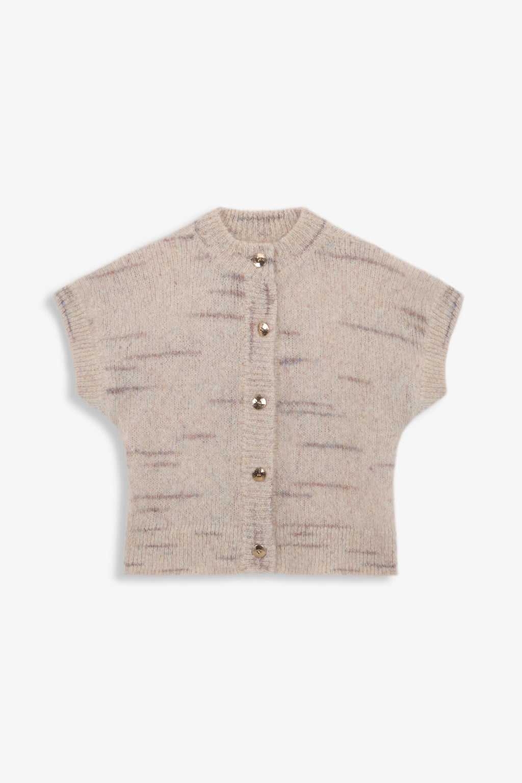 Gilet Luca Oat Melange