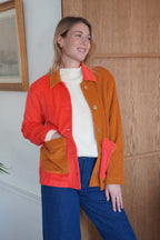 Chaqueta Lucie de tejido de rizo Bigou
