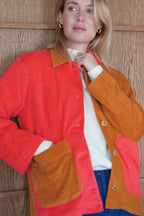 Chaqueta Lucie de tejido de rizo Bigou