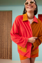 Chaqueta Lucie de tejido de rizo Bigou
