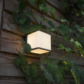 Doblo Cube - Aplique de Pared - Aluminio - Gris Oscuro