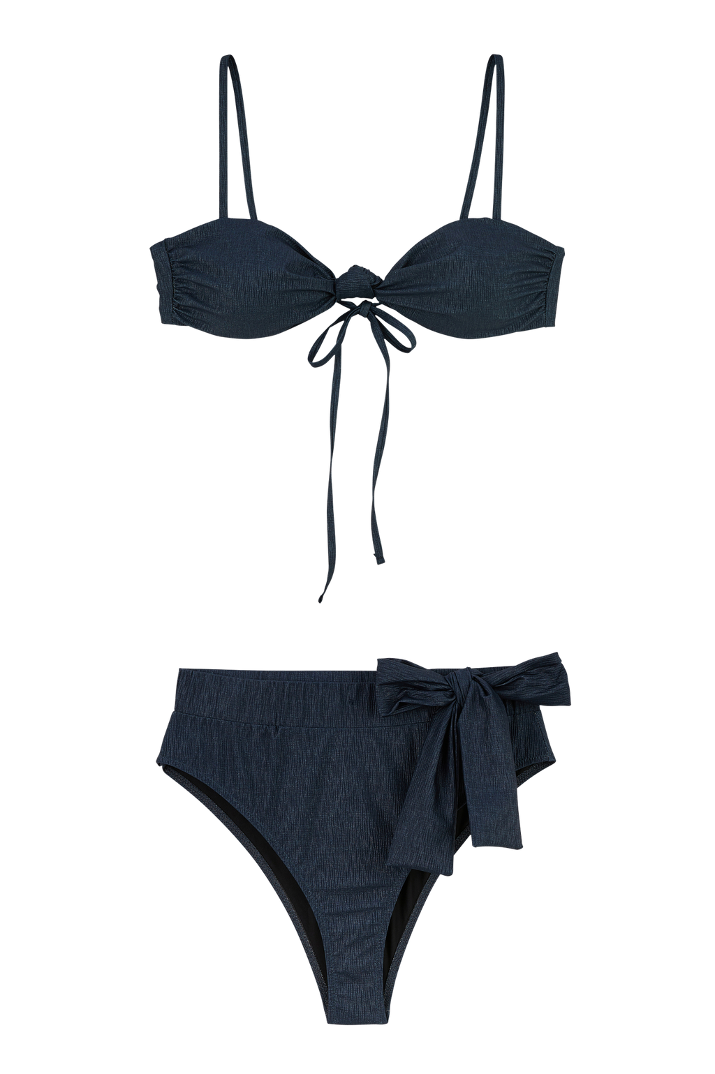 Haut De Maillot Conta Lurex Marine
