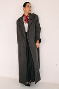 Manteau Mandarine Cappotto Gris