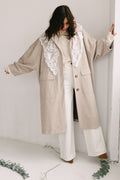 MARCELIN RESCA ECRU COAT