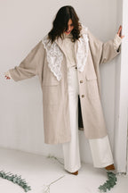 MARCELIN RESCA ECRU COAT