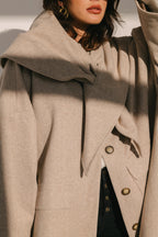 MARCELIN RESCA ECRU COAT