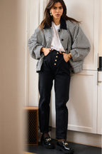 Manteau Montaine Damier Noir