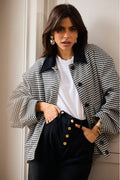 Manteau Montaine Damier Noir