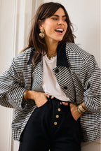 Manteau Montaine Damier Noir