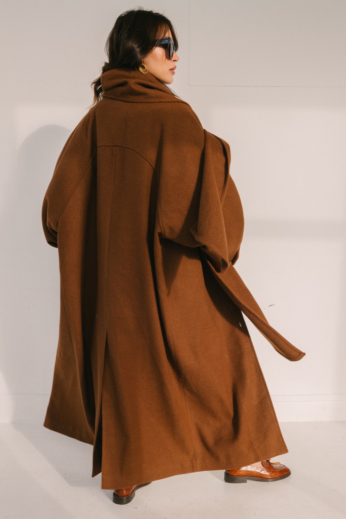 MURPHY WHITE CAMEL COAT