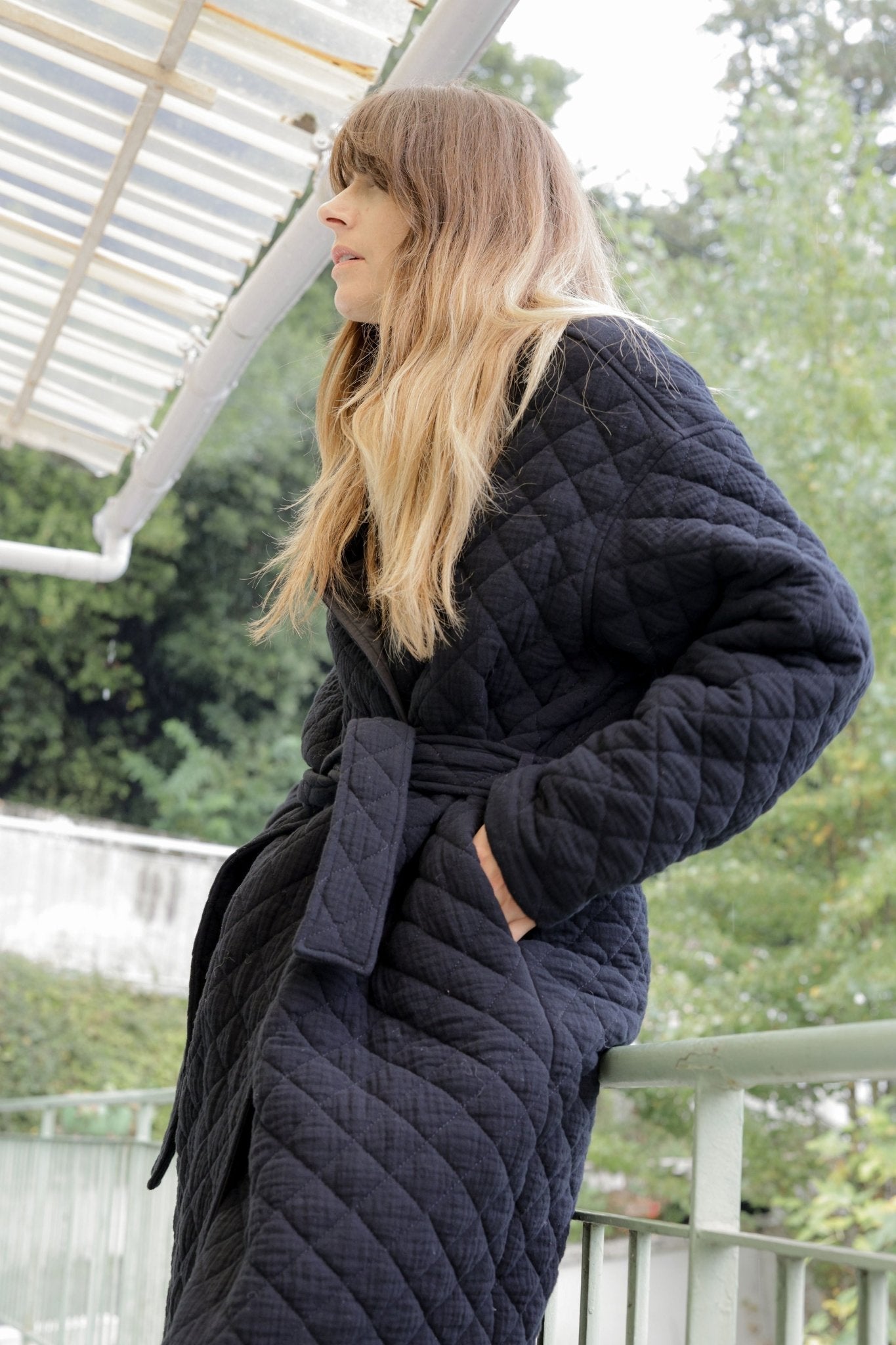 Manteau Neptune Long - Black