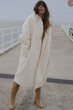 Manteau Neptune Long - écru