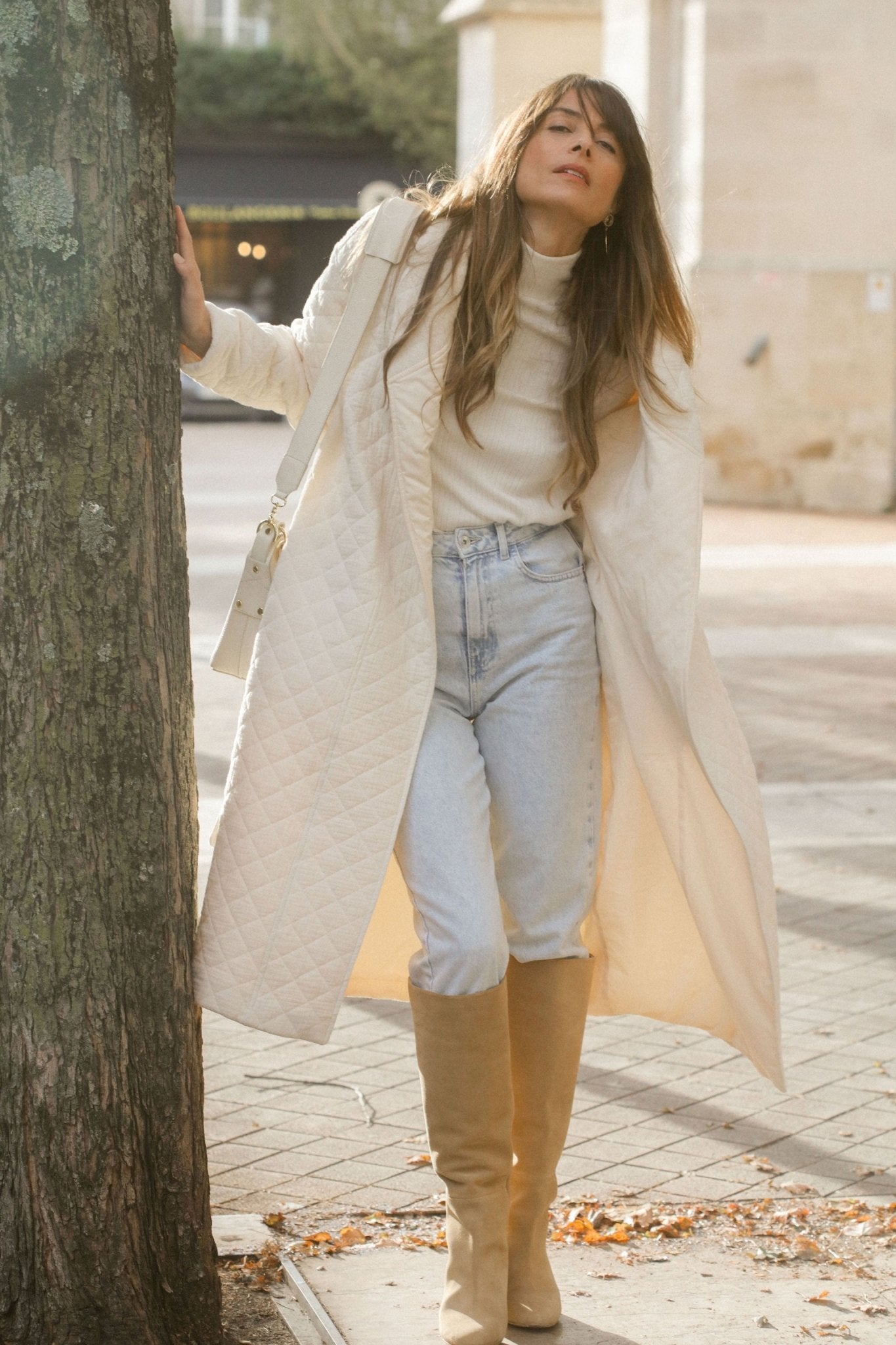 Manteau Neptune Long - écru