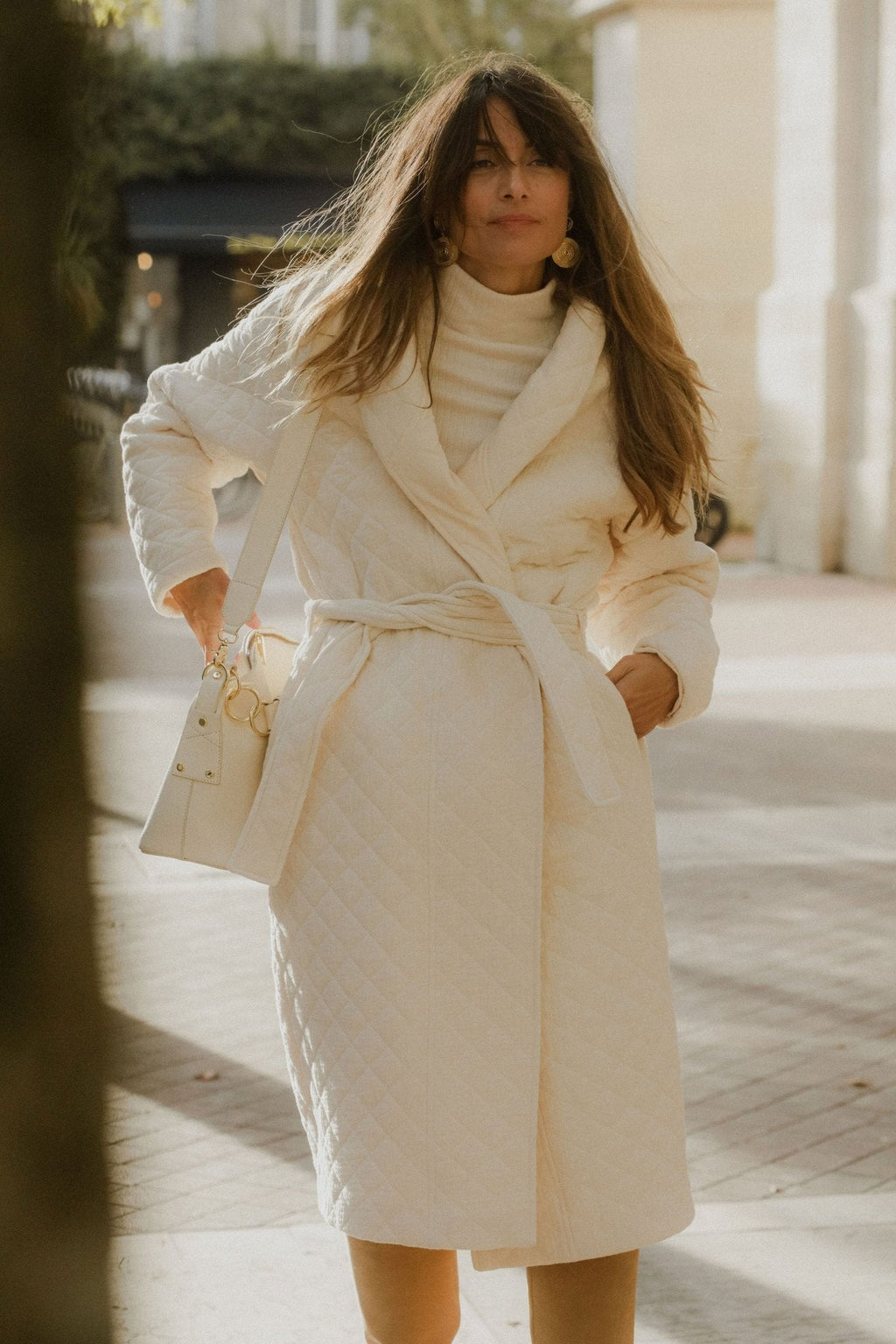 Manteau Neptune Long - écru