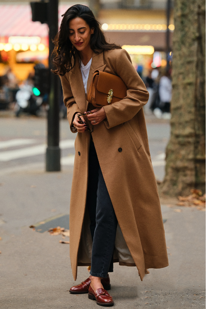 Manteau Tyler Camel