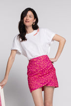 Jupe Margaux Leopardo Pink