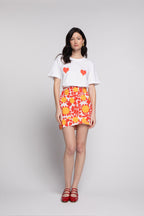 Margaux Red Sun Skirt