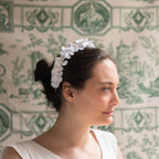 Serre Tête En Papier Blanc M
