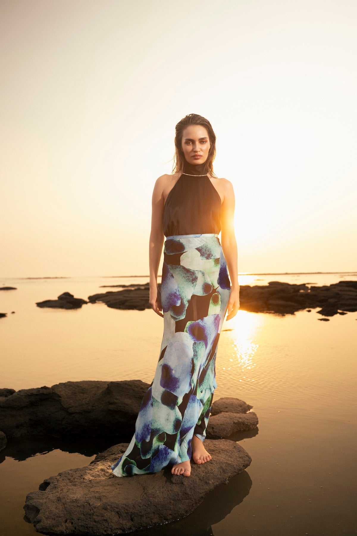 Sienna Skirt - Ocean
