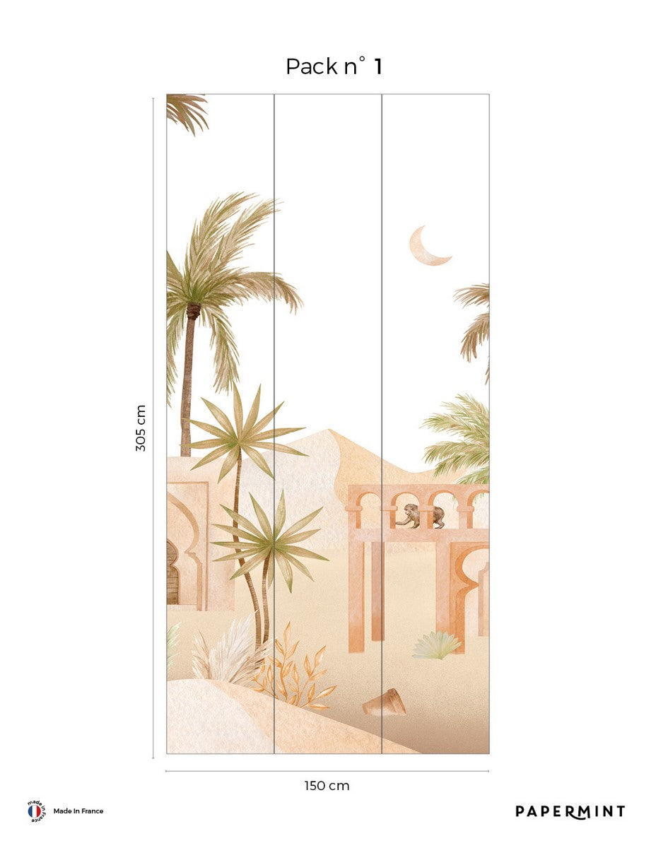 Marrakech Wall Mural - Desert Sand