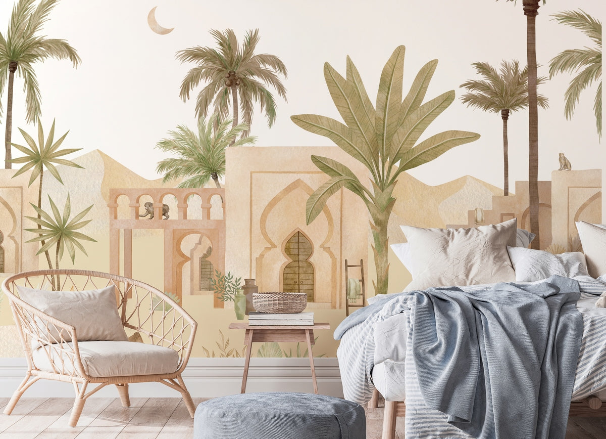 Marrakech Wall Mural - Desert Sand