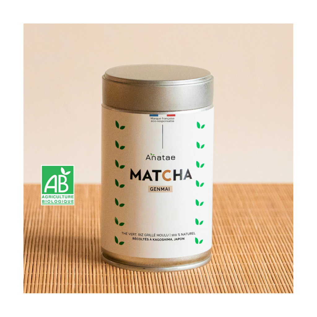 Biologische Genmai Matchathee