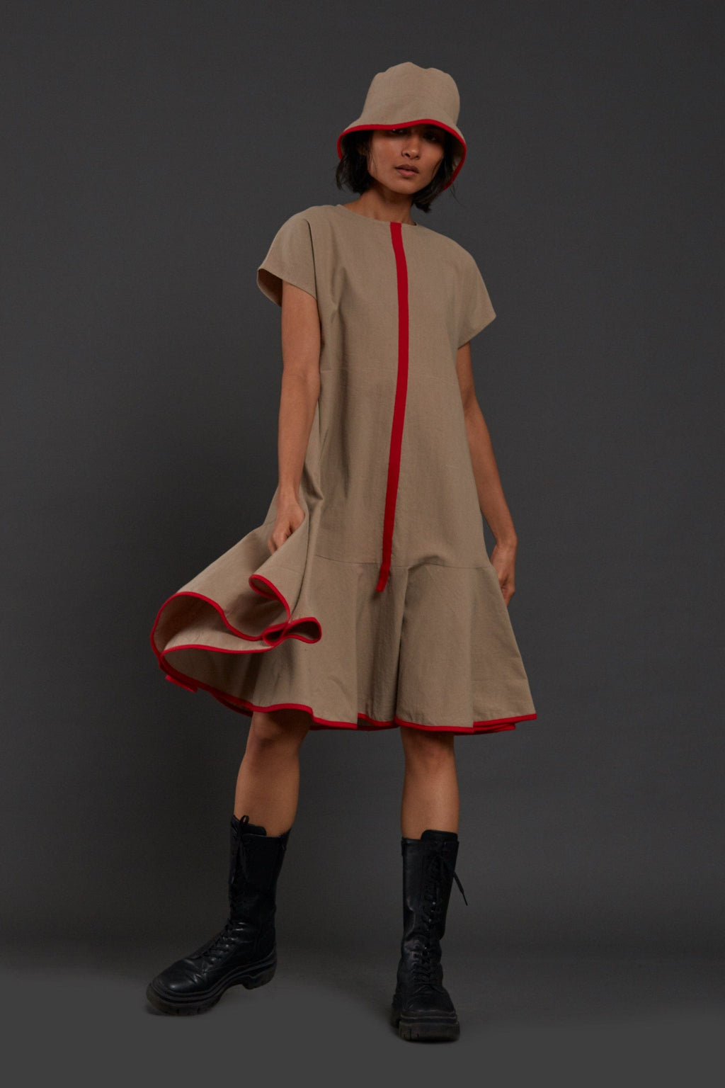 Vesper Dress - Beige