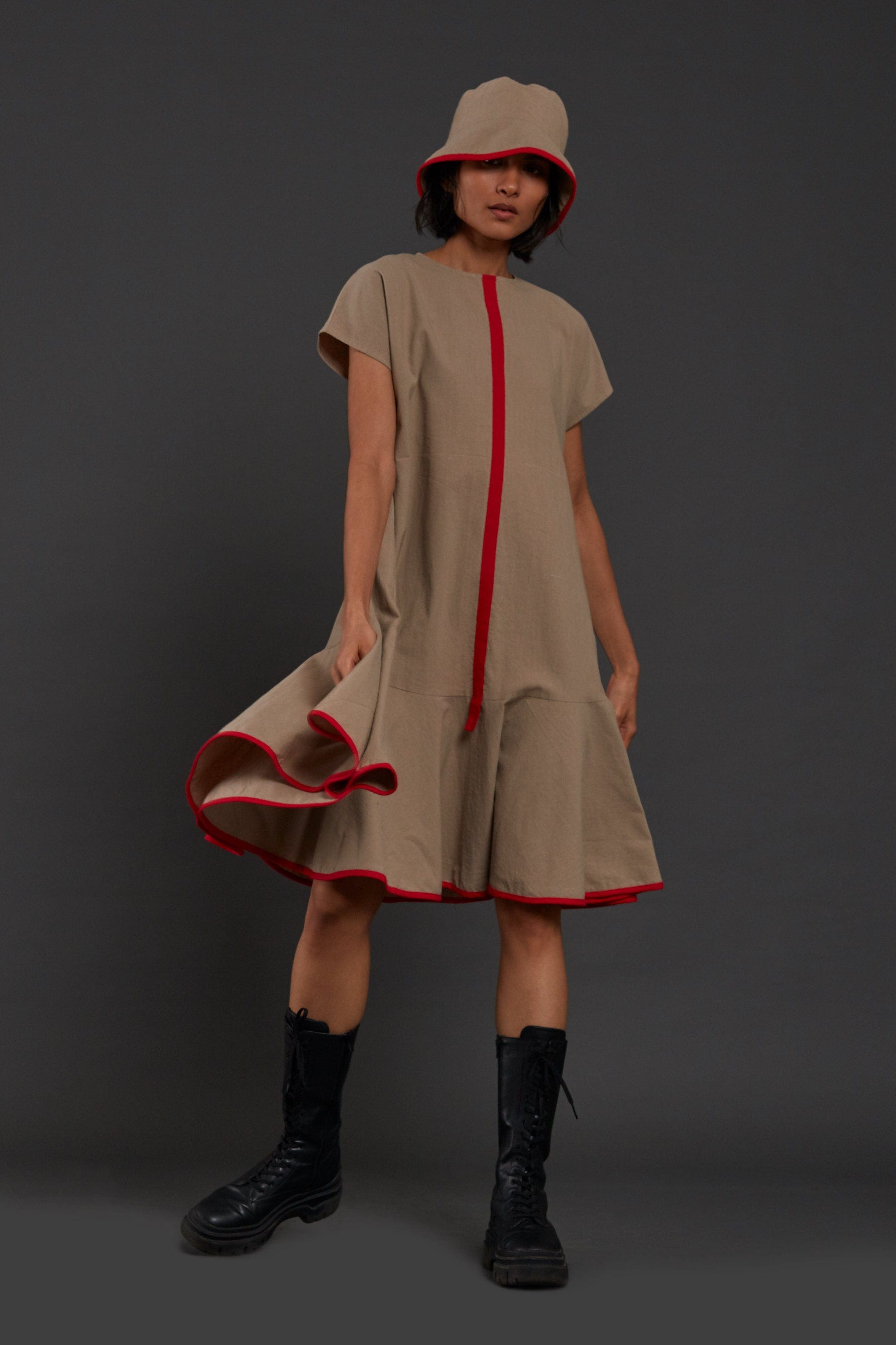 Vesper Dress - Beige