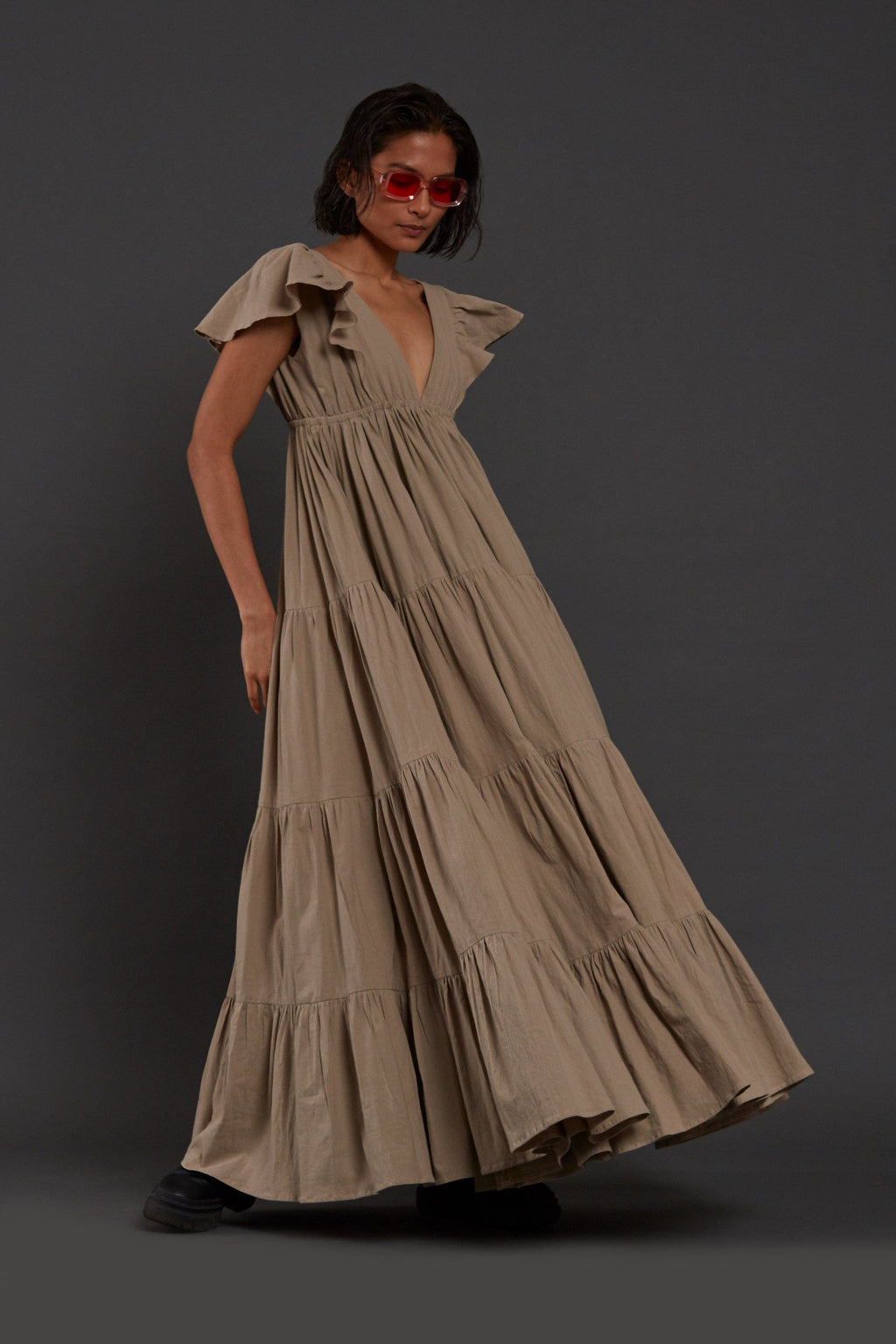 Vestido Monette - Beige