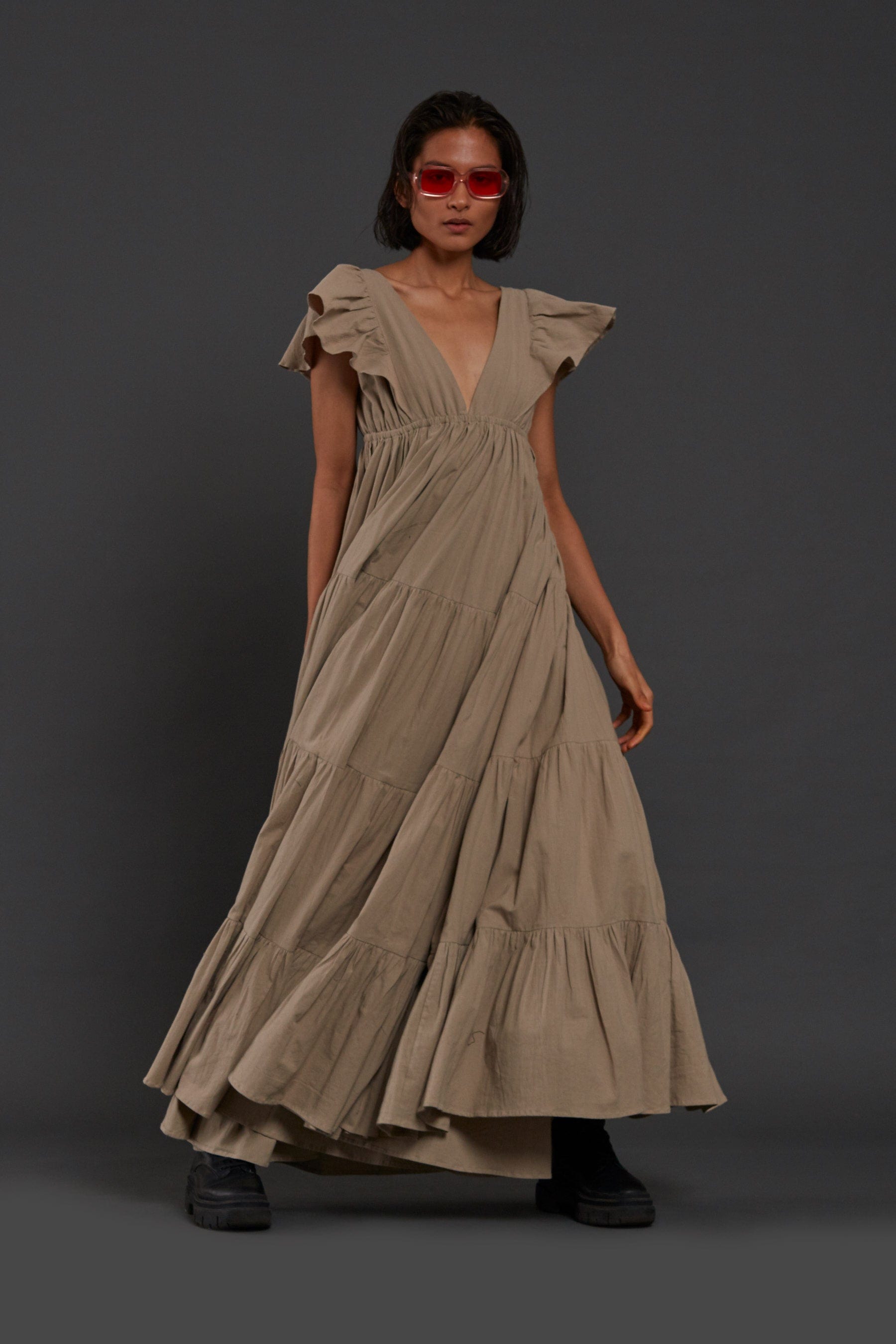 Vestido Monette - Beige