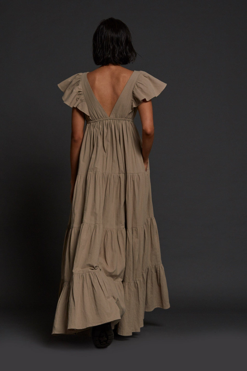 Vestido Monette - Beige