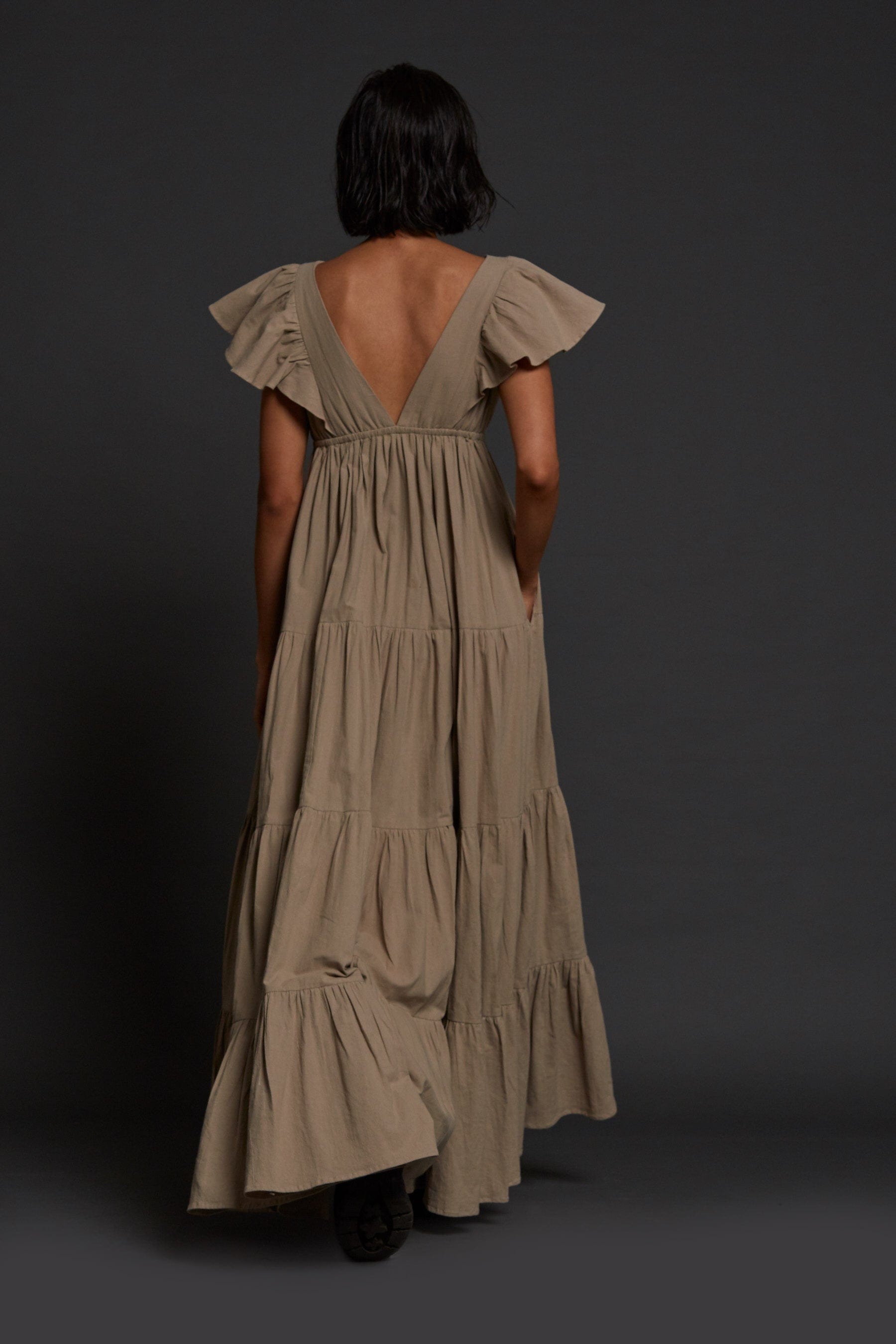 Vestido Monette - Beige