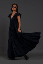 Vestido Monette - Blue