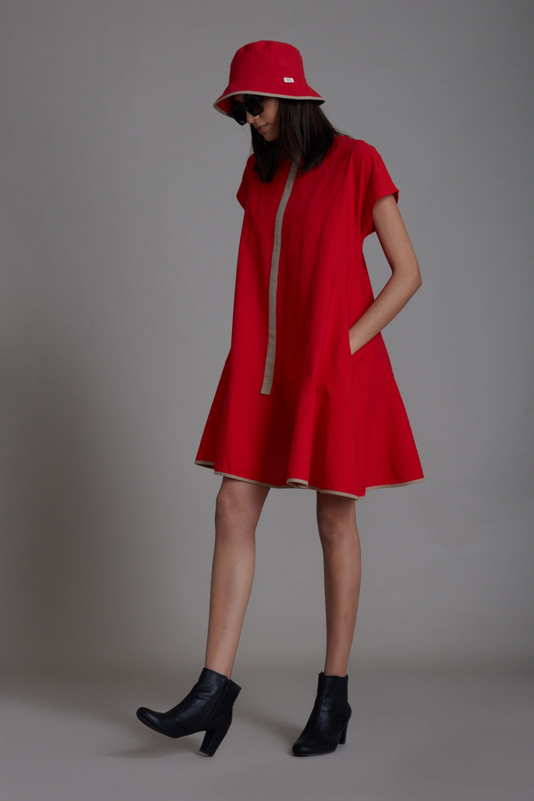Vesper Dress - Red