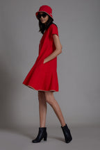 Vesper Dress - Red