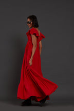 Monette Dress - Red